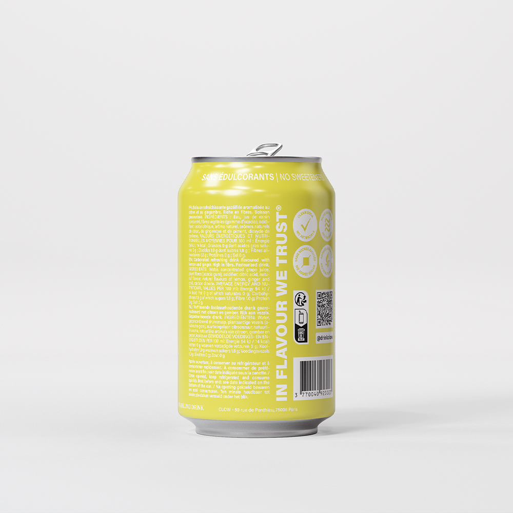 Citron Gingembre · Pack de 12